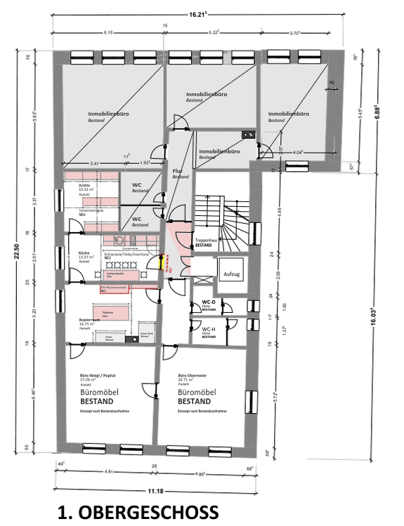 Eybhaus Neuburg - Umzug Amt 700